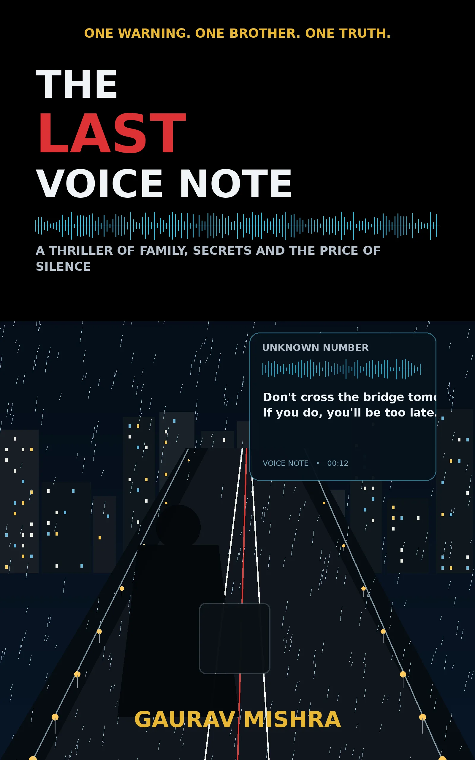 The Last Voice Note book cover