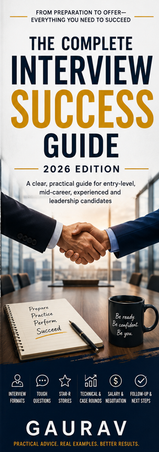 The Complete Interview Success Guide - 2026 Edition book cover