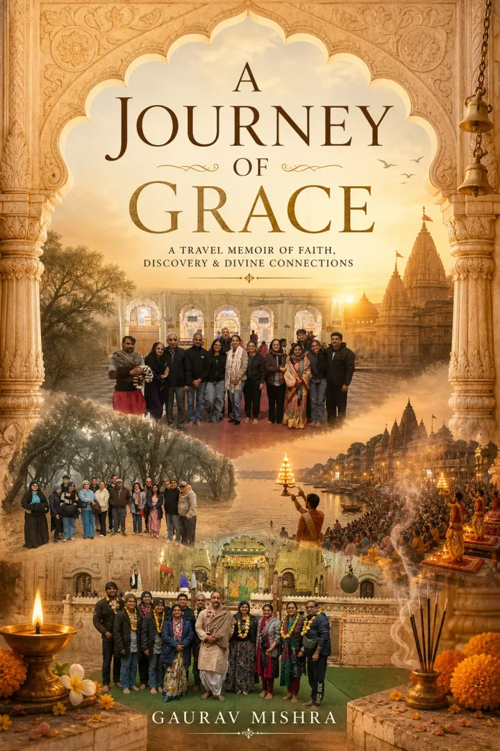 A Journey of Grace by Gaurav Mishra book cover