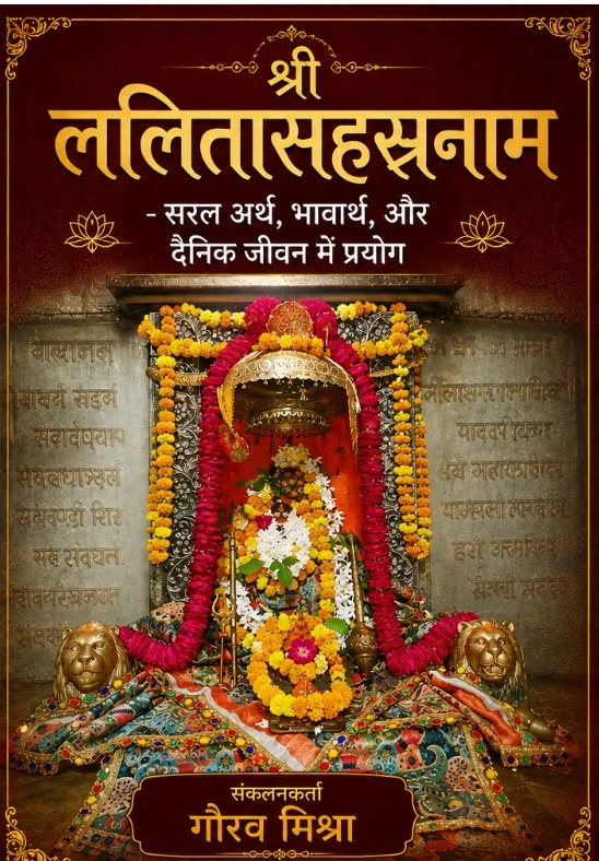 श्री ललितासहस्रनाम by गौरव मिश्रा book cover