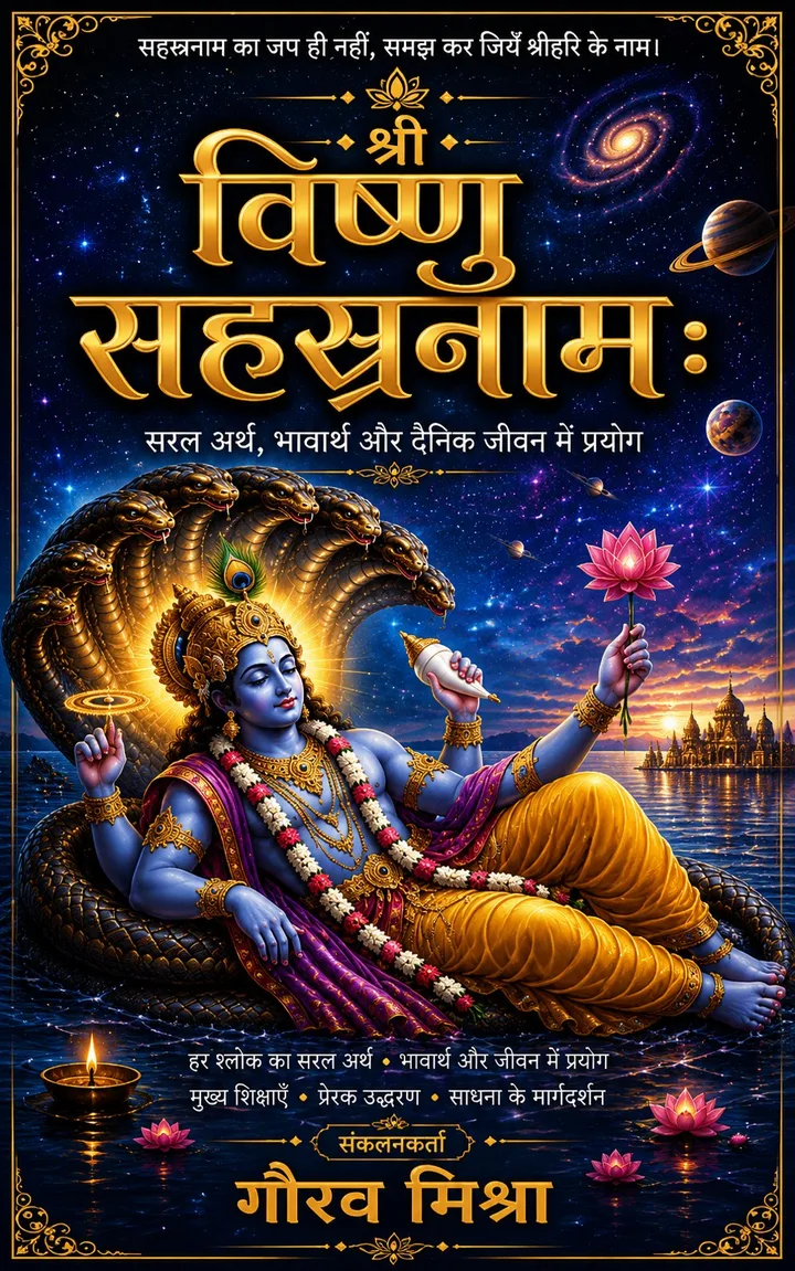 श्री विष्णु सहस्रनामः by गौरव मिश्रा book cover